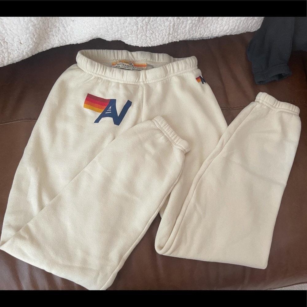 Aviator Nation Women’s Logo Sweats - Vintage White